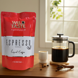 Premium Wild Taste Espresso <b>Liquid</b> <b>Coffee</b> 8 Sticks Sugar-Free Mellow Flavor Food Grade Arabica 15ml Bag Manufactured Malaysia - Product Image 5