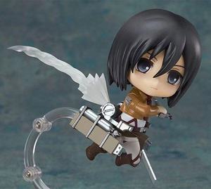 Vendita calda OME PVC vinile giocattolo <span class=keywords><strong>Eren</strong></span> Yeager Mikasa Ackerman giocattoli Anime Action Figure attacco su titano - Product Image 3