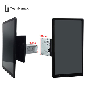 Màn Hình Tựa Đầu Tv Ô Tô Màn Hình Cảm Ứng Máy Phát <span class=keywords><strong>Dvd</strong></span> 13.3 Inch Đài Phát Thanh Ô Tô Đa Phương Tiện Màn Hình Xe Hơi Âm Thanh Nổi Xoay Android 2 Din - Product Image 2