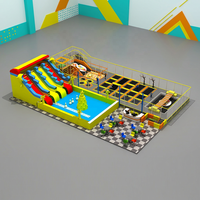 Diseño Gratuito, Proyectos Personalizados de Fábrica, Área de Juegos Infantiles, Parque de Trampolines, Venta de Equipos de Juegos para Interiores/Exteriores