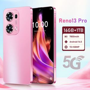 Nouveau Smartphone Android Original Débloqué Reno <span class=keywords><strong>13</strong></span> Pro 2026 Version 16 Go + 1 To, Double SIM, Grand Écran 7,3 Pouces, Téléphone Mobile 5G, Vente Flash - Product Image 3