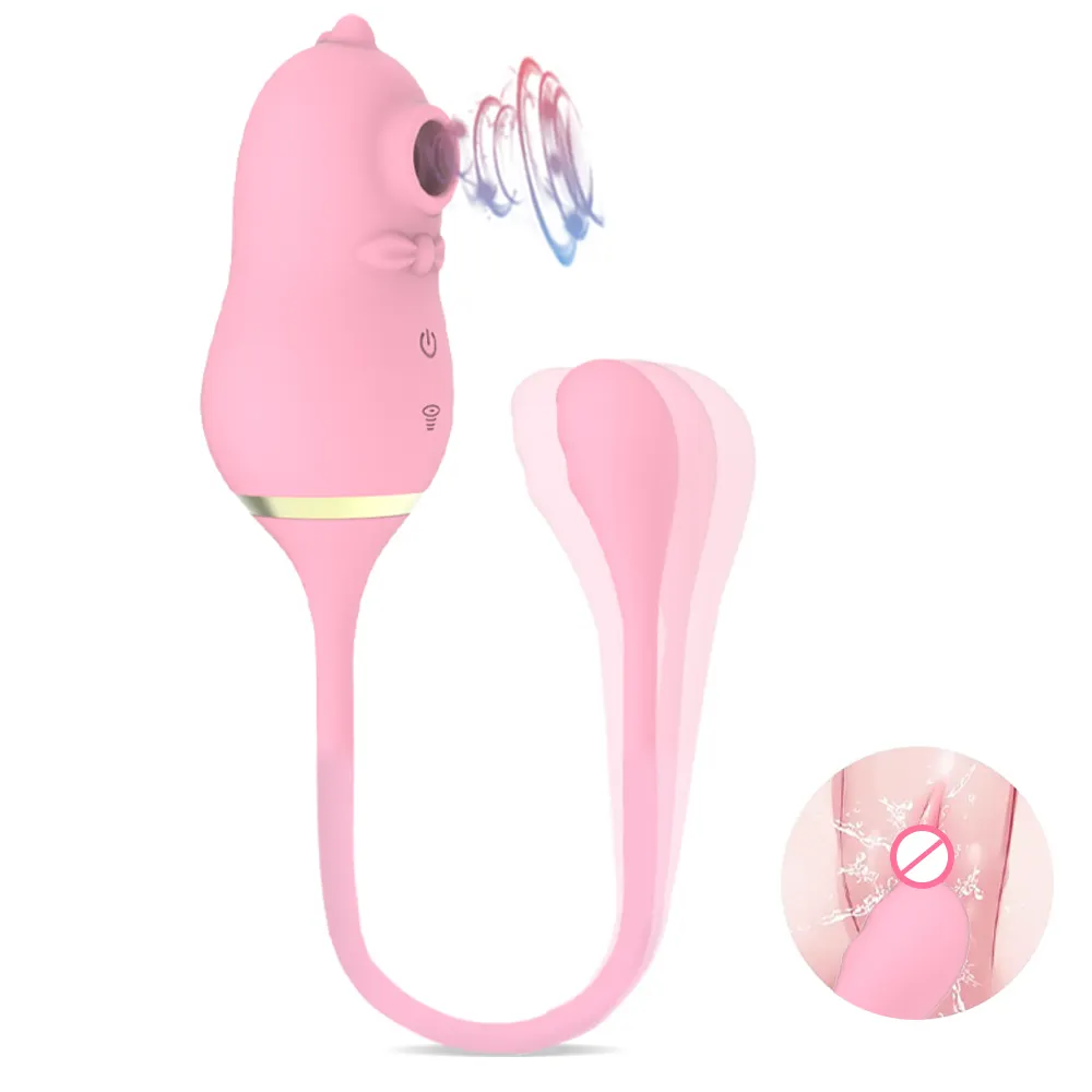 Ventouse clitoris à double tête pour femme, stimulateur de mamelon, point G, sans fil, vibrateur