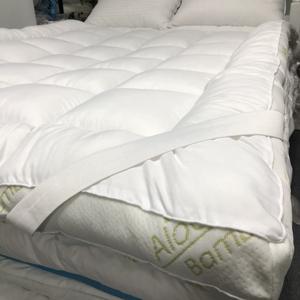 <span class=keywords><strong>Pillow</strong></span> <span class=keywords><strong>Top</strong></span> dengan 8-21 Inch Saku Dalam King 1000GSM Microfiber Pad Matras Bambu Penutup Tempat Tidur Queen Matras - Product Image 5