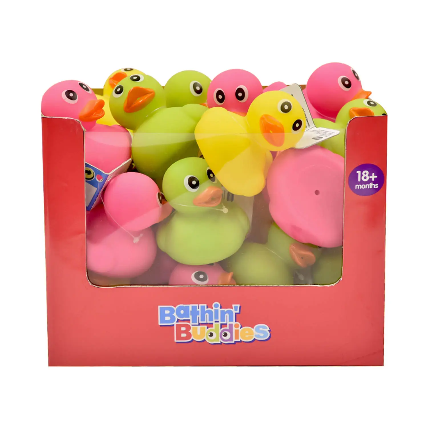 Ensemble de jouets de bain de canard jaune flottant vert bleu 8cm, jouets de bain en caoutchouc PVC petits canards jouet de bain en vrac