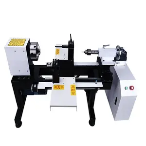 Automatic Full 3 Axis and 4 Axis Wood Turning Lathe woodworking lathing machine milling for sofa legs Railings cnc wood lathe