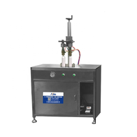 Machine de remplissage semi-automatique à double tête pour aérosols, haute précision, 200 ml, pour huile, emballage plastique - Offre Spéciale