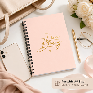 Cuaderno Espiral Dear Diary A5 con Logotipo Personalizado, 80 Hojas Rayadas, <span class=keywords><strong>Diario</strong></span> de Escritura para Mujeres, Regalo Personalizado para Registrar el Día a Día - Product Image 6