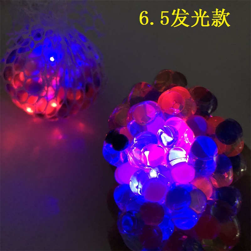 6CM colored beads light up