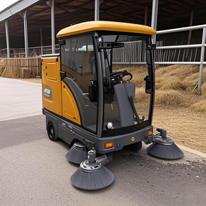 Balayeuse <span class=keywords><strong>électrique</strong></span> industrielle automatique à conduite autonome pour extérieur, vente directe usine, avec efficacité de 16 000/h, réservoir de poussière de 220 L et réservoir d'eau de 200 L - Product Image 1