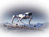 Robot chien quadrupède bionique Unitrees A1, haute vitesse 3,3 m/s, SDK ouvert pour laboratoire de recherche universitaire, projet STEM