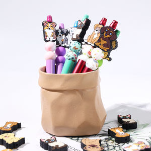 Manufacture Wristlet Keychain Bracelet Diy Animal New Dog Focal <strong>Beads</strong> Pens Bpa Free Focal <strong>Beads</strong> <strong>Silicone</strong> <strong>Wholesale</strong> - Product Image 3
