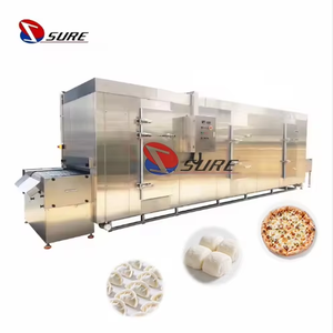 Congelador Industrial de Túnel de Acero Inoxidable 304, Equipo de Congelación Rápida IQF con Control PLC - Product Image 1