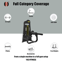 Machine de musculation professionnelle personnalisée série P8, pour soulevé de jambe horizontal, à charge sélective par poulie, en acier, certifiée CE, vente en gros