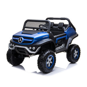 Voitures Électriques Porteur <span class=keywords><strong>Mercedes</strong></span> Benz Unimog Sous Licence pour Enfants, Voiture Jouet Électrique 12V pour Enfants, Véhicule à Batterie <span class=keywords><strong>4x4</strong></span> pour Enfants - Product Image 5