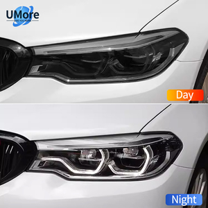 Muestra Gratuita de Película Protectora para Faros Delanteros de Automóvil, Transparente a Negro/Morado, Inteligente, Fotocrómica, de TPU, Película de Tinte para Faros Delanteros, Película de Protección para Faros Delanteros - Product Image 2