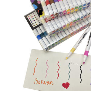 Juego de Rotuladores de Pintura Permanente, 12, 24, 36, 48 Colores, Personalizado, Nuevo, Rotulador de Pintura Acrílica para Manualidades - Product Image 1