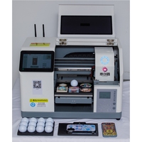 Impresora UV Plana Inteligente A5 XP600, Máquina de Personalización de Regalos Multicolor Totalmente Automática, Pantalla Táctil de 7 Pulgadas, Código QR, Bolígrafo, Pelota de Golf