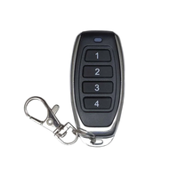 Télécommande sans fil universelle 433 MHz pour portes de garage, émetteur à code roulant 4 boutons, contrôleur de portail 6V RF sans fil