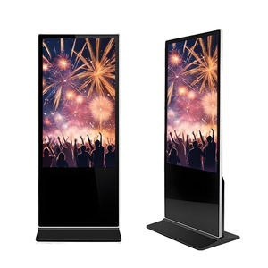 43 55 65 Zoll Digitale Anzeigetafel Werbung Kiosk LCD Touchscreen Indoor Smart WLAN Bodenständer Werbeplayer - Product Image 1