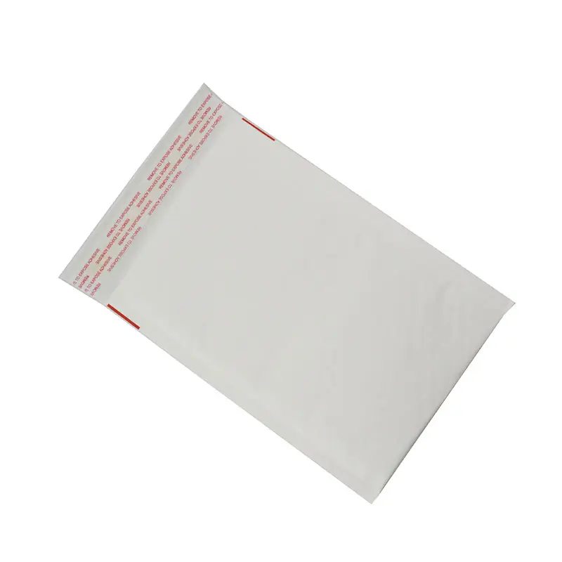 Pronto per La Nave bianco personalizzato logo stampato carta riciclata kraft bollettino della bolla sacchetto di imballaggio