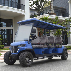 Golf Cart Cinese Omologato per Strada a 7-8 Posti, Buggy a Quattro Ruote con Motore a 2 Tempi - Product Image 4