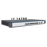Petit serveur DDR5 industriel Core 13e génération i5 i7 en rack Ethernet Pfsense 1U Appliance Opnsense Firewall-X86 B760 SFP Firewall