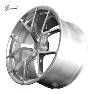 Jantes de voiture PENGZHEN <span class=keywords><strong>Fi</strong></span>-<span class=keywords><strong>r</strong></span> en aluminium forgé poli argenté, monobloc, 5x112 5x120, <span class=keywords><strong>18</strong></span> 19 20 pouces, pour BMW Audi - Product Image 2