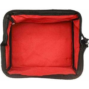 Sac à outils Milwaukee Heavy Duty FUEL en tissu pour 1-2 kits d'outils (2760-20/2866-22/2866-20) Noir/Rouge 13x8x10 Outils sans fil OEM - Product Image 2