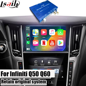 Lsailt 8GB interfaccia multimediale Android incluso Wireless CarPlay, Google map, Play Store per Infiniti 2016-2021 Q50 Q60 - Product Image 1