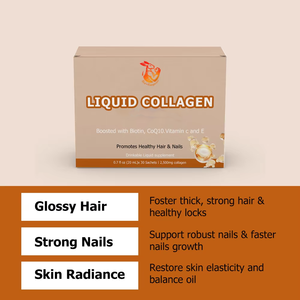 Liquide Oral de Collagène Peptidique OEM ODM avec Biotine pour Restaurer l'Élasticité de la Peau et Équilibrer le Sébum – Complément Liquide à Base de Plantes - Product Image 3