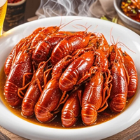 Écrevisses entières précuites surgelées Saveur originale juteuse naturelle Homard d'eau douce sans additifs