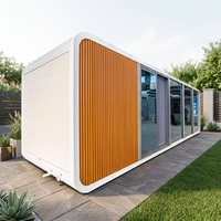Cabine préfabriquée Apple pour centre sportif extérieur avec vestiaire et stockage d'équipement pour terrain de football et parcours de golf
