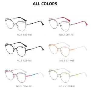 Achetez 1 Obtenez 1 Oeil <span class=keywords><strong>de</strong></span> Chat En Métal Cadres <span class=keywords><strong>Pas</strong></span> <span class=keywords><strong>Cher</strong></span> WH502 <span class=keywords><strong>Lunettes</strong></span> <span class=keywords><strong>De</strong></span> Prescription En Ligne Personnalisation L'astigmatisme 0 ~ 200 <span class=keywords><strong>Lunettes</strong></span> optiques - Product Image 4