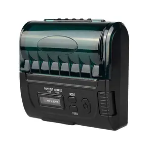 Терминал оформления заказа портативный принтер ZJ-8002 ooled дисплей термопринтер и принтер этикеток с регулирующим бумажным модулем