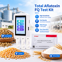 Kit de test complet de l'aflatoxine avec analyseur immunologique de fluorescence portatif pour céréales et aliments pour animaux