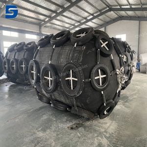 Shunhang marka pnömatik balıkçı teknesi Yokohama çamurluk deniz malzemeleri kauçuk bariyer - Product Image 6