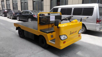 Camion-plate-forme de tracteur électrique 3t 3000kg