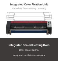 Imprimante à sublimation grand format directe sur tissu de 3,2 mètres (10 pieds) I3200 têtes 2400 dpi pour drapeau, boîte lumineuse, affichage