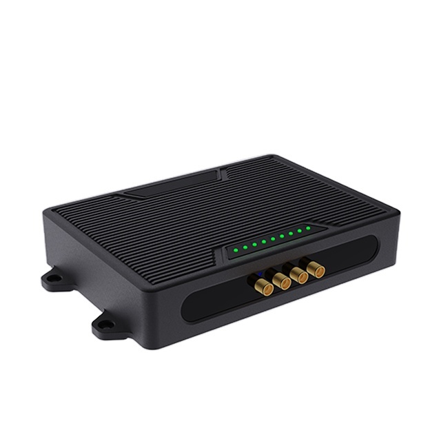 Fast Speed Long Range UHF RFID Fixed Reader, High Performance 4-port RFID Reader for Logistics Industry, Parking Applications