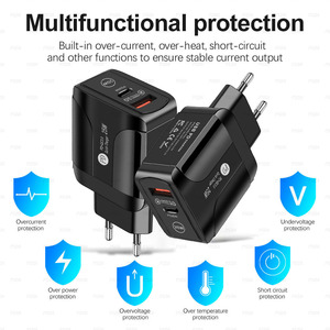 <span class=keywords><strong>Cargador</strong></span> Rápido de <span class=keywords><strong>25W</strong></span> con PD USB para iPhone 17 16 15 13 12 11 Pro Max Samsung, <span class=keywords><strong>Cargador</strong></span> de Pared USB Tipo C para Teléfono Móvil - Product Image 3