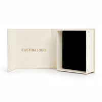 Boîte cadeau magnétique de luxe avec logo personnalisé, grande boîte d'emballage rigide pliable en carton pour chaussettes