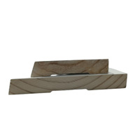 Moldura de Rodapié de Madera Maciza de Pino Radiata, Imprimada en Blanco, Moderna y Personalizada JLD, Venta al por Mayor de Fábrica, Ecológica y de Fácil Instalación