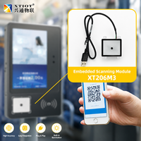 XT206M3 XTIOT Intelligenter Ticket-Validator QR-Barcode-Scanner für Elektronische Ticketlösung