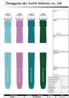 Montre mécanique automatique OEM haut de gamme, bracelet en silicone souple, boîtier transparent couleur macaron pastel, avec fenêtre de date, idéale pour un cadeau