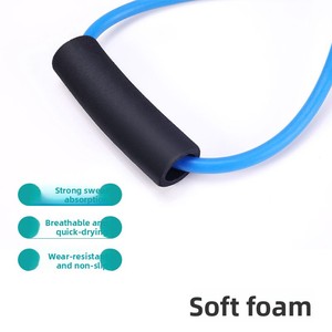Bande de résistance en latex en forme de 8 pour femmes, entraîneur de poitrine, ouvre-<span class=keywords><strong>épaule</strong></span>s, étirements du cou et du dos, bandes d'<span class=keywords><strong>exercice</strong></span> - Product Image 2