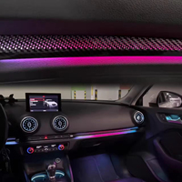 Luz Ambiental Dinámica de 64 Colores para Audi A3 S3 8V 2013-2020, Accesorios de Actualización de Iluminación Interior para Automóvil, Luz de Ventilación