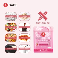 Complément alimentaire en gommes, collagène, glutathion, gommes pour rajeunir la peau et lutter contre l'oxydation, gommes au collagène pour femmes