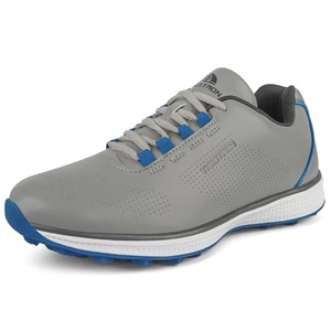Tristron <b>Golf</b> Shoes Gray Blue PU Upper Mesh Lining Rubber Outsole Unisex Spring Breathable Comfortable Sneakers - Product Image 1