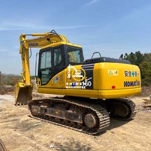 Haute qualité utilisé Komatsu PC160-7 hydraulique pelle sur chenilles japon marque composants-moteur moteur boîte de vitesses pompe hydraulique pour - Product Image 2