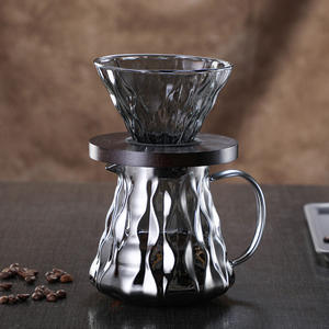 Carafe à café <span class=keywords><strong>en</strong></span> verre très vendue, nouveau style, pour usage domestique, fournitures pour café, thé et expresso, outil de filtration de café <span class=keywords><strong>en</strong></span> gros - Product Image 5
